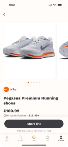 Nike shoes product